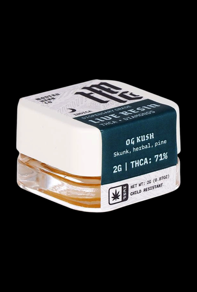 Modern Herb Co Dispensary Grade Live Resin THCA Dabs - 2g