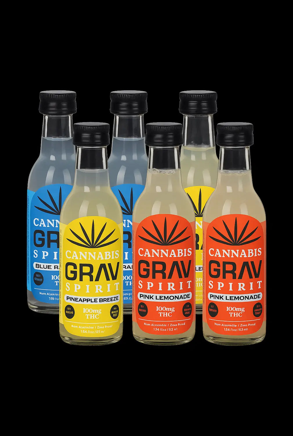 GRAV Spirit D9 THC Flavor Shot 50ml 100mg - Delicious!