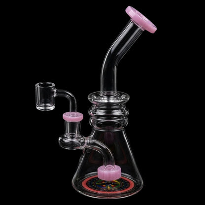 Rock Glass Glacial Gale 7" Beaker Dab Rig