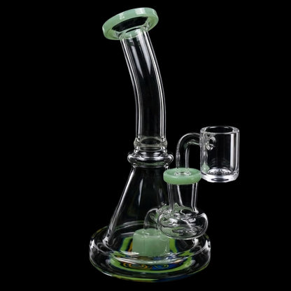 Rock Glass Sage Solstice 7" Beaker Rig