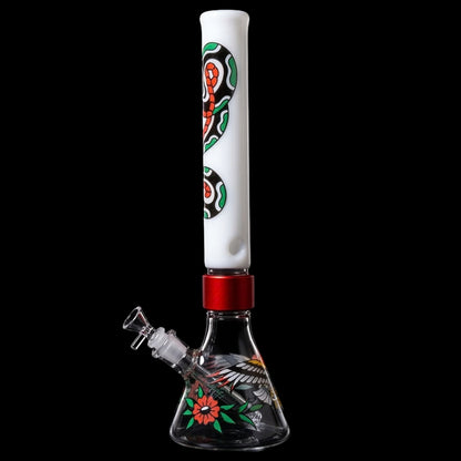 Inked Tall Beaker