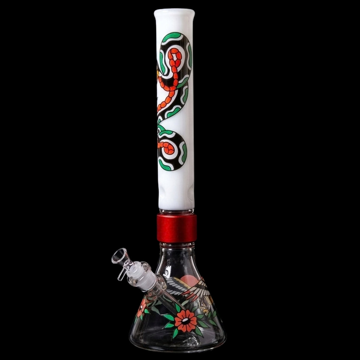 Inked Tall Beaker