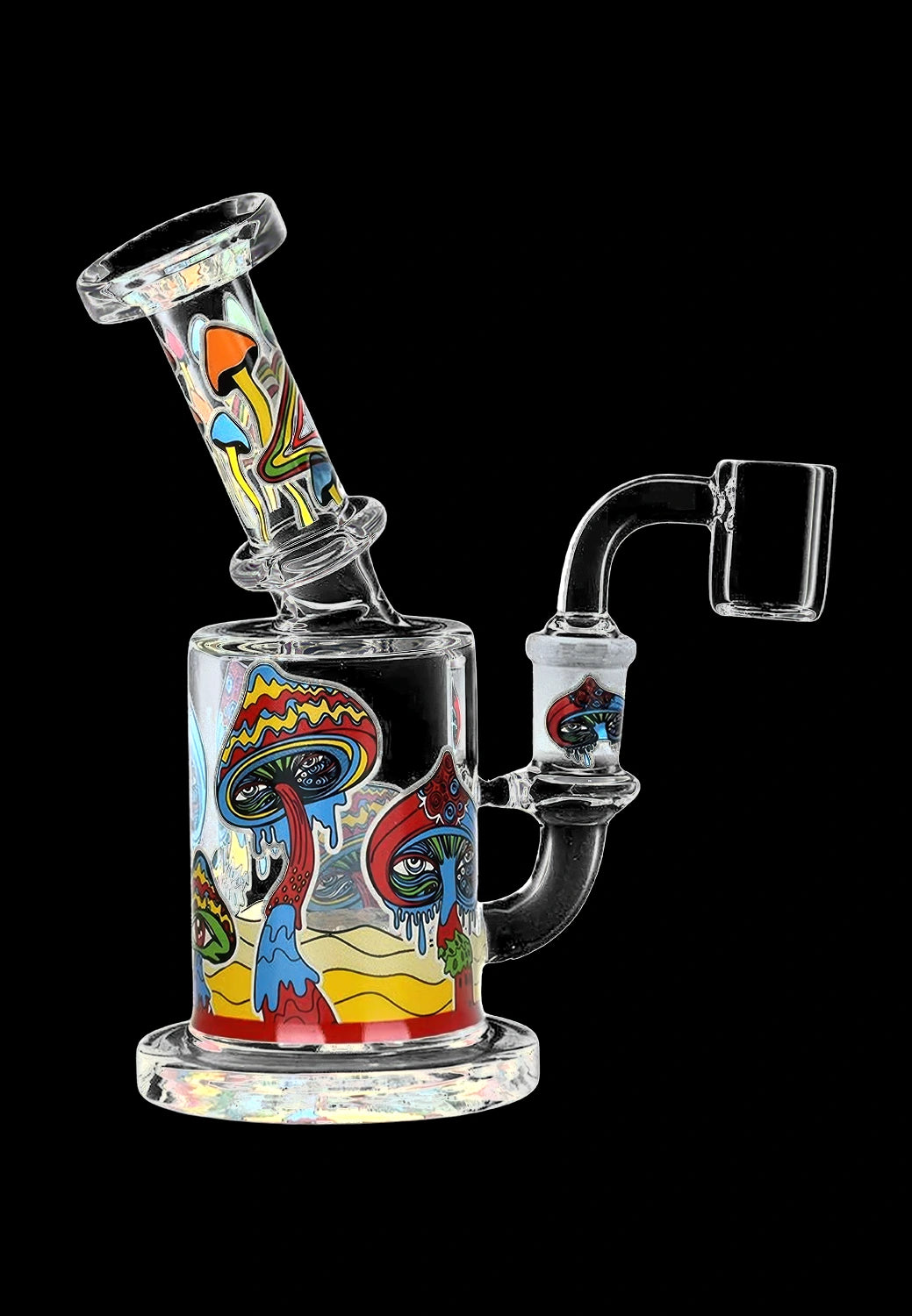 Fungi Eyes, They're Watching You Glow In The Dark Dab Rig