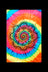 ThreadHeads Tie-Dye Decorative Lotus Tapestry - ThreadHeads Tie-Dye Decorative Lotus Tapestry