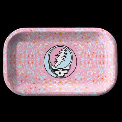 Blazy Susan Grateful Dead Metal Rolling Tray - Medium