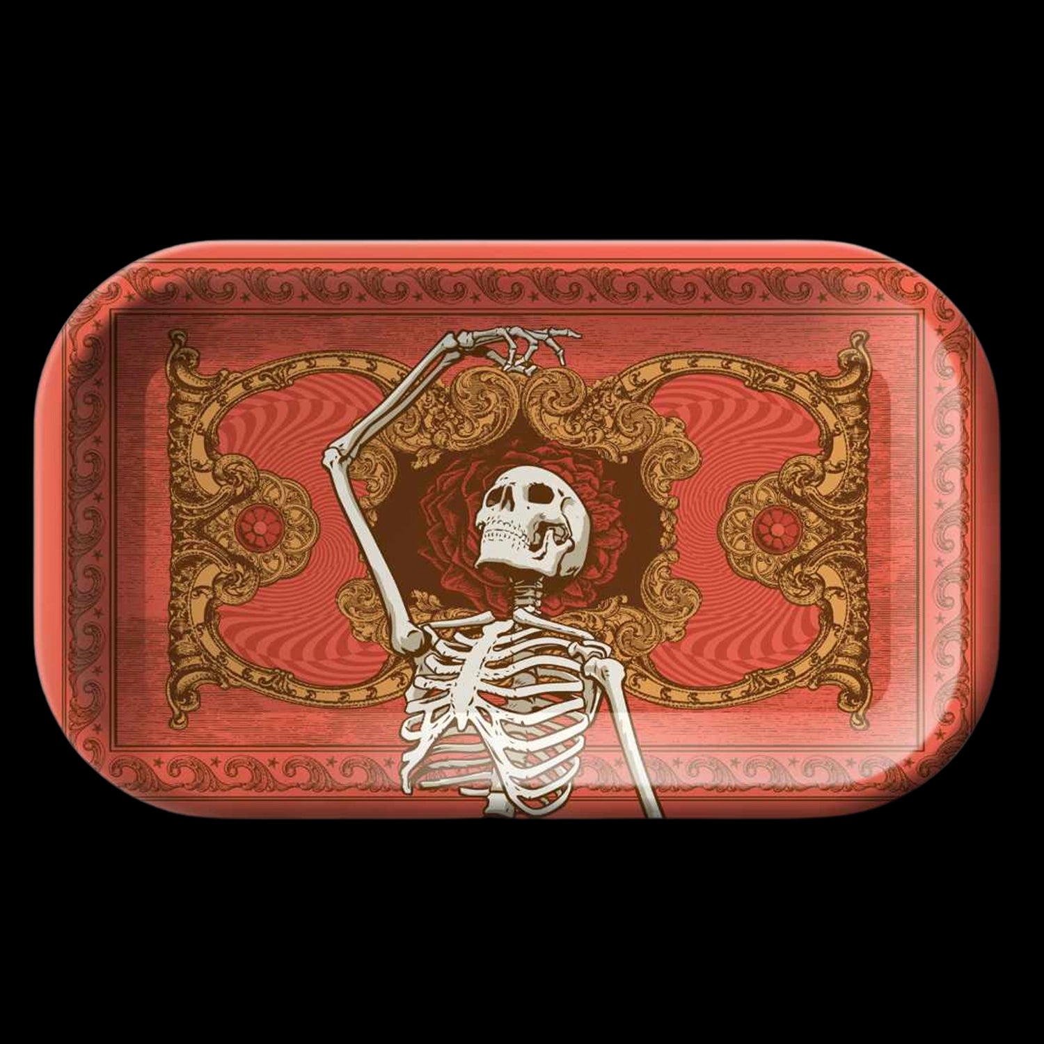 Blazy Susan Grateful Dead Metal Rolling Tray - Medium
