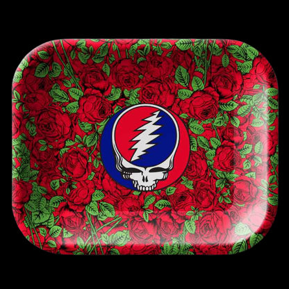 Blazy Susan Grateful Dead Metal Rolling Tray - Small
