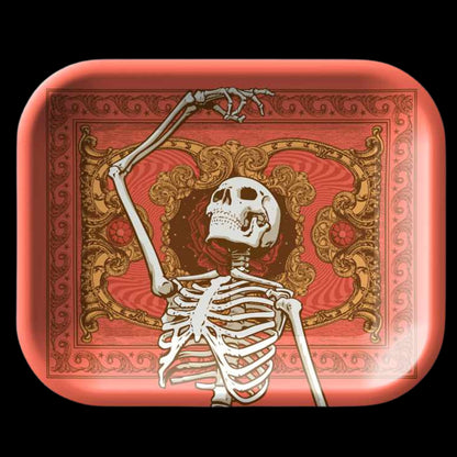 Blazy Susan Grateful Dead Metal Rolling Tray - Small