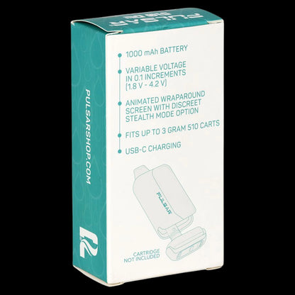 Pulsar 510 DL 6.0 Precision Voltage Control LCD Screen Vape Bar | Crackle Series | 1000mAh