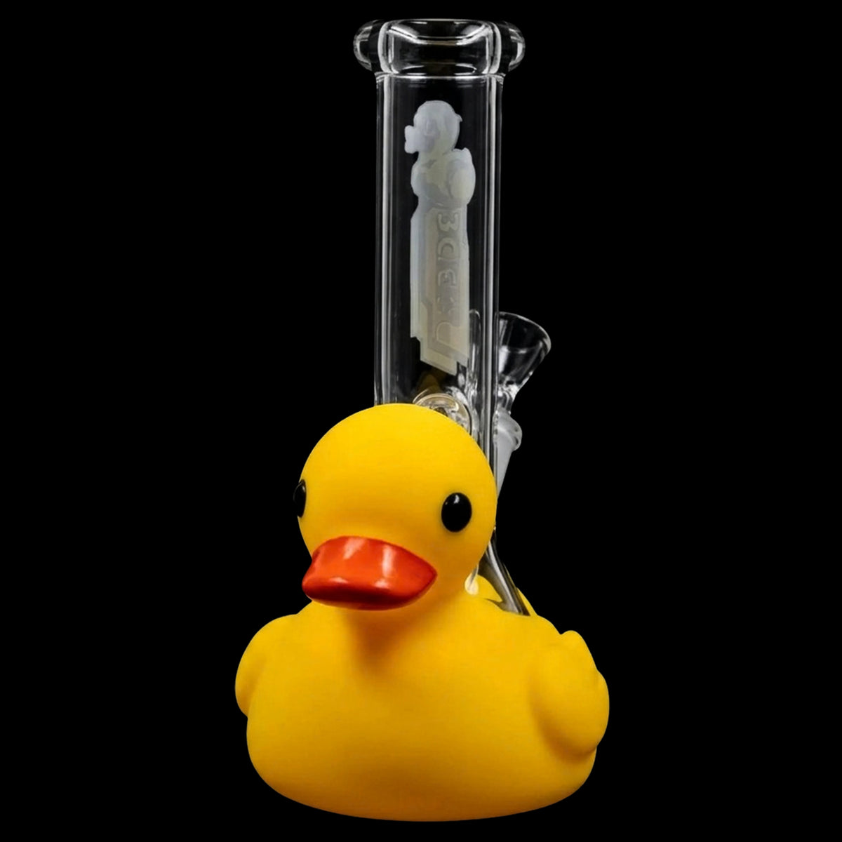 Rock Glass SunnyQuack – Yellow Duck-Shaped Glass Bong