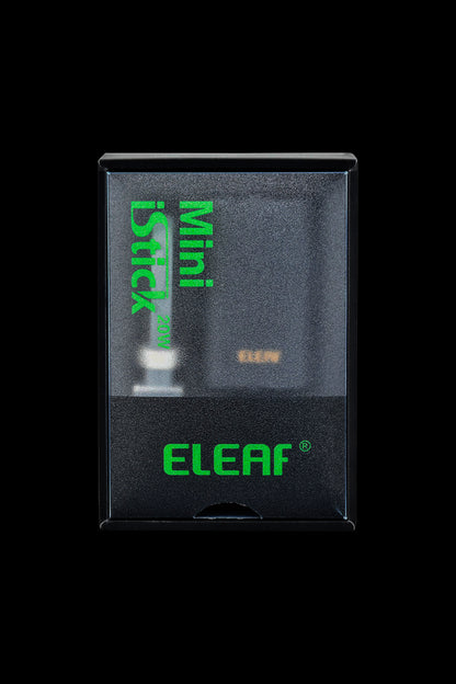 Eleaf Mini cannabis vaporizer in clear packaging.