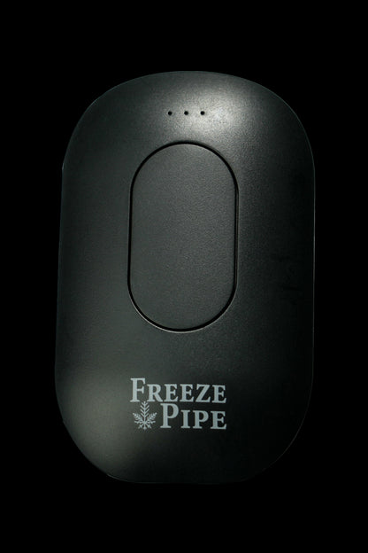 Black “Freeze Pipe” portable cooling device with a snowflake logo.