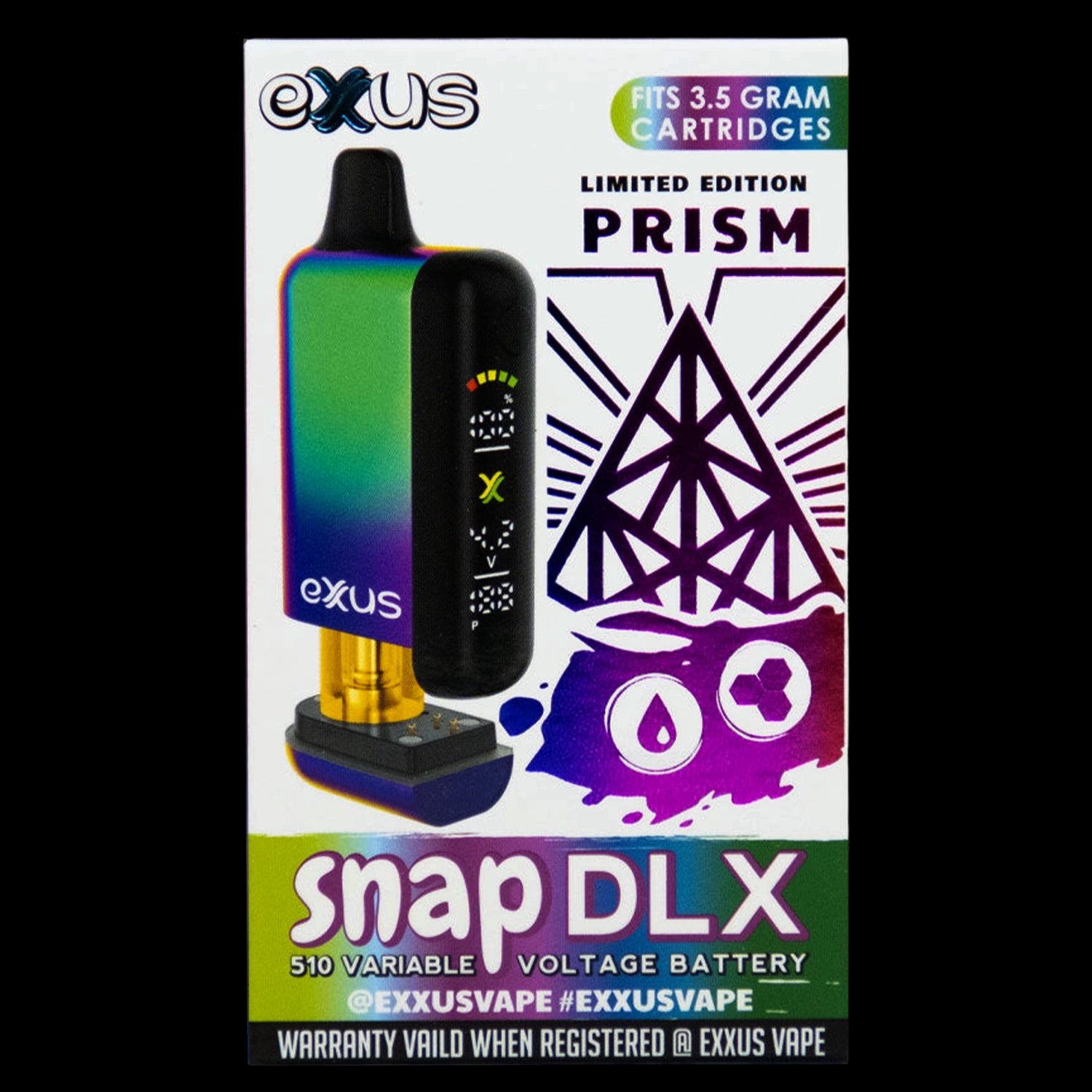 Exxus Vape Snap DLX 510 Voltage Battery