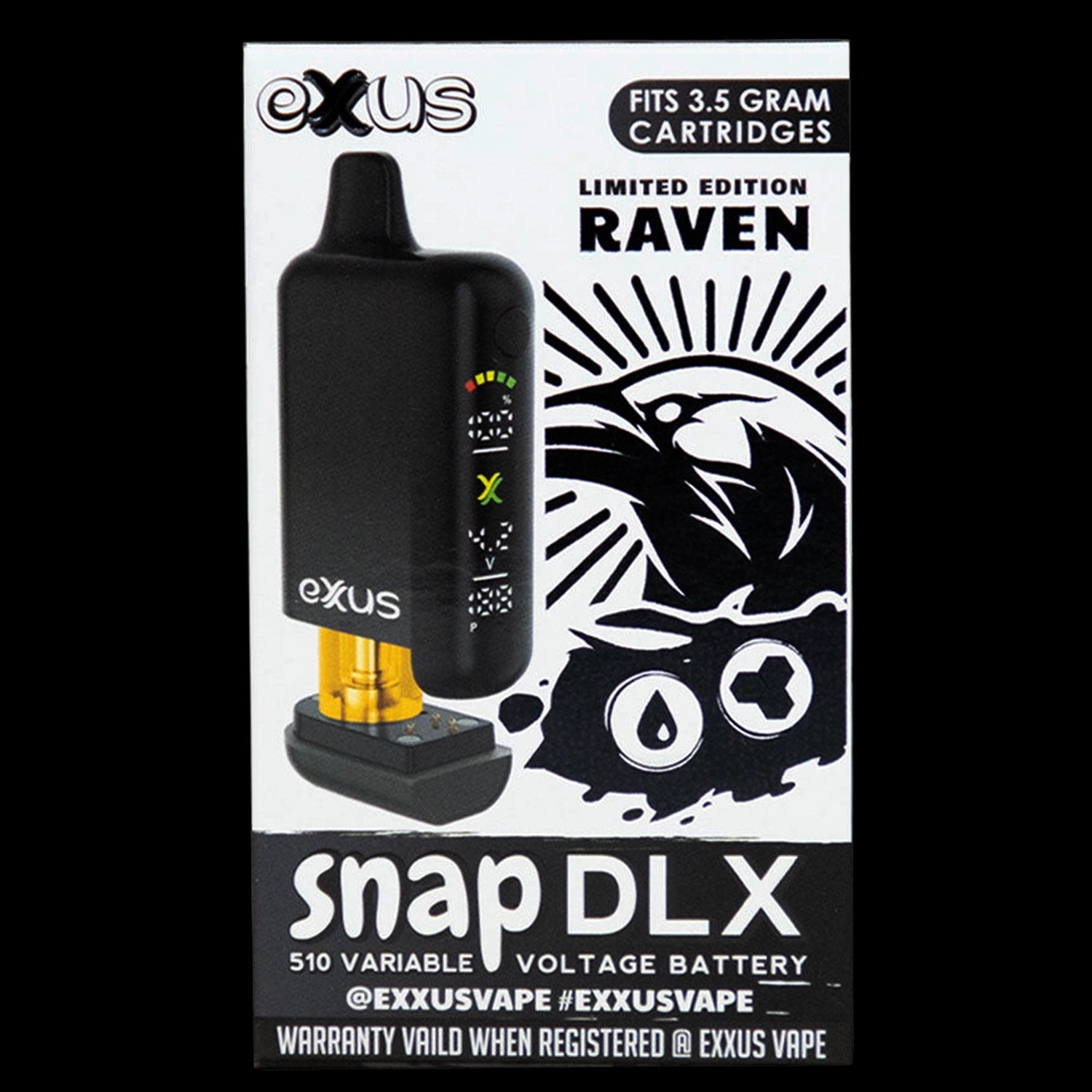 Exxus Vape Snap DLX 510 Voltage Battery