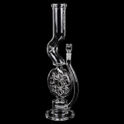 Pulsar Swiss Perc Kink Neck Glass Water Pipe - 18" / 14mm F
