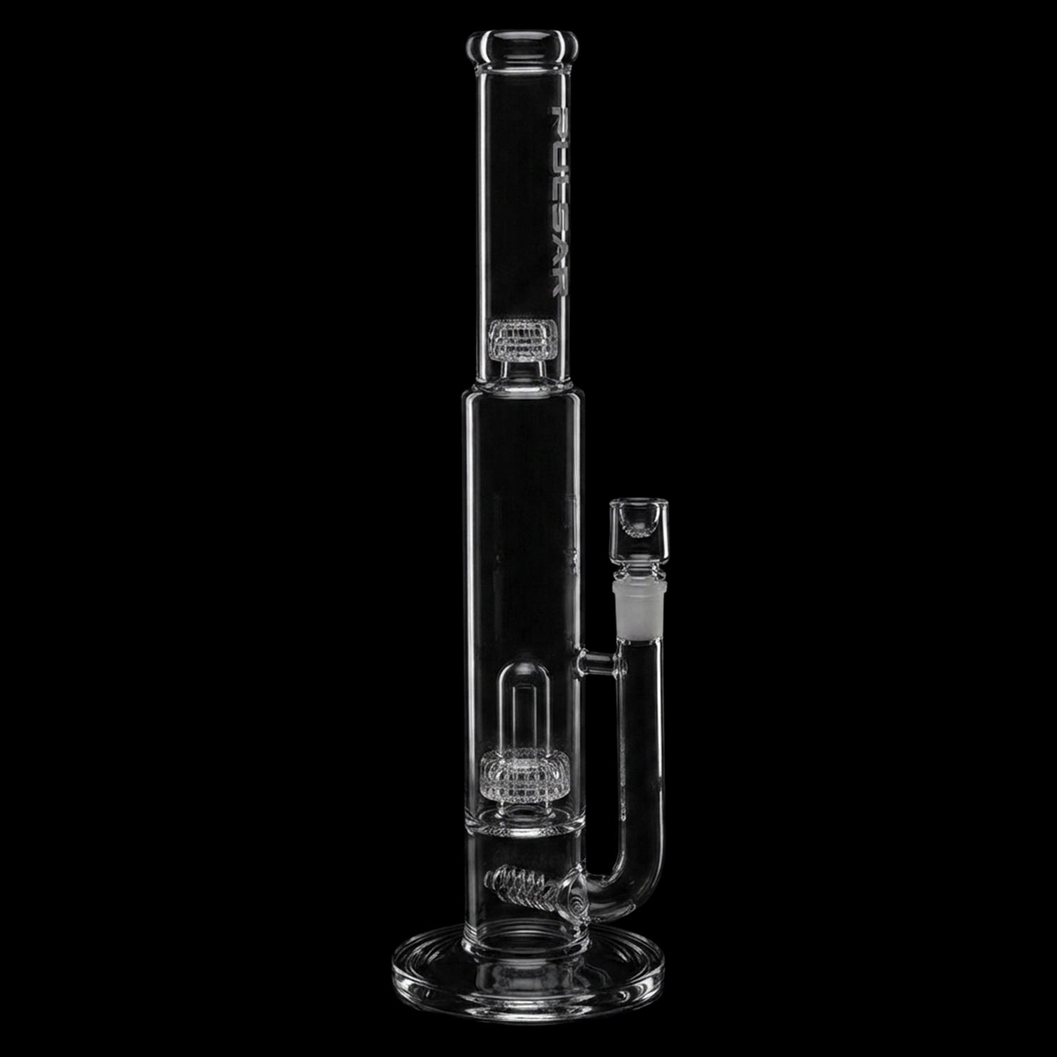 Pulsar High Function Stacked Glass Water Pipe - 15" / 14mm F