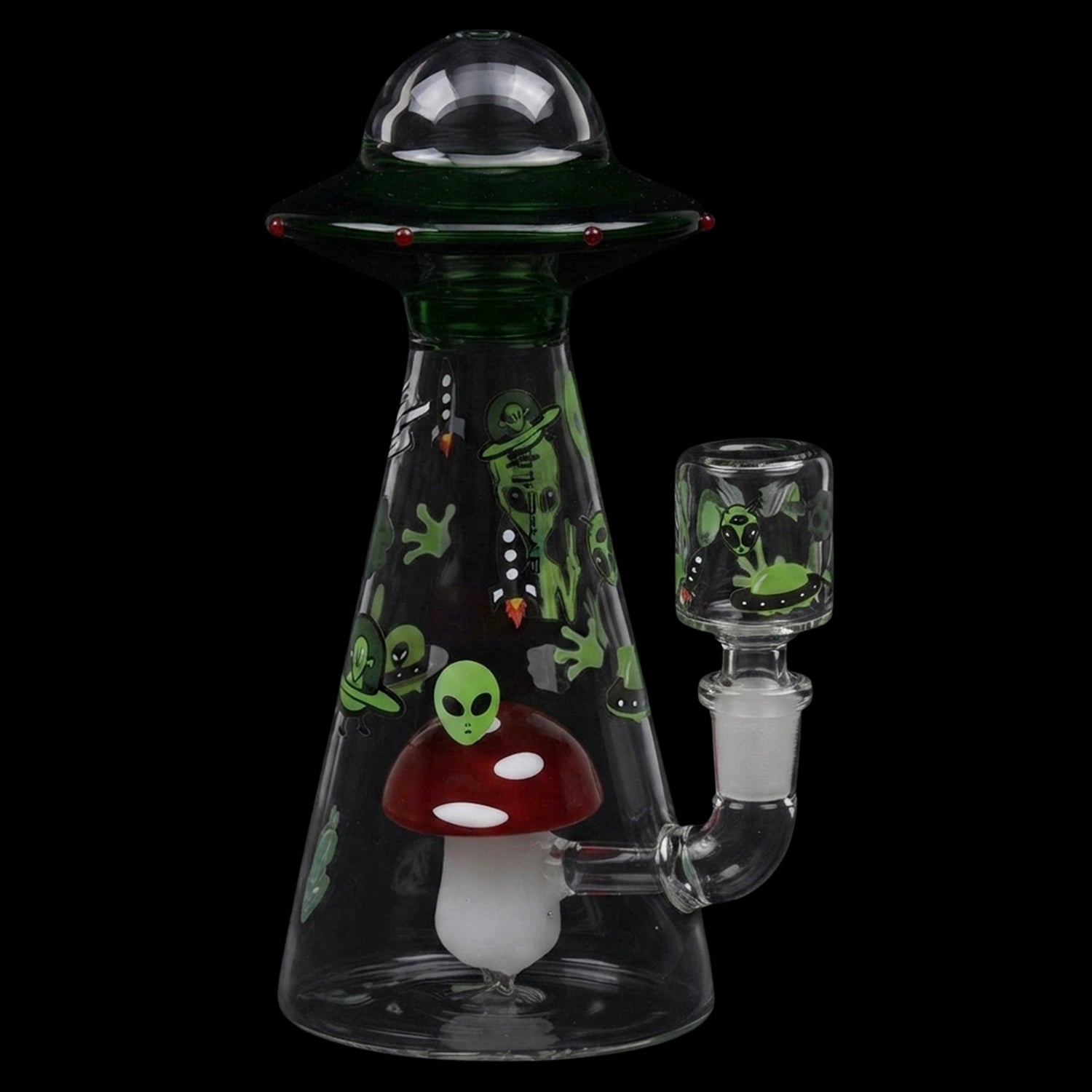 SeshGear Interstellar Trip Glass Water Pipe - 7.25" / 14mm F