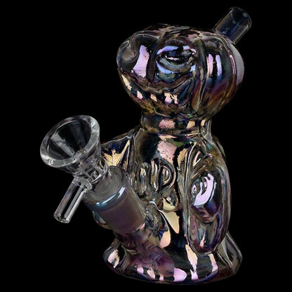 4CT BUNDLE - SeshGear Jack-O-Lantern Ghost Glass Bubbler - 4" / Assorted Colors