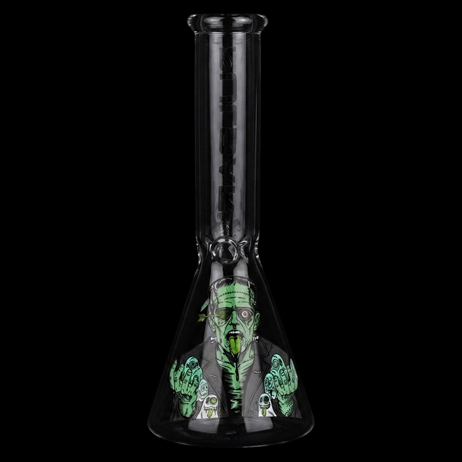 Pulsar FrankenGhoul Beaker Glass Water Pipe - 9.75" / 14mm F