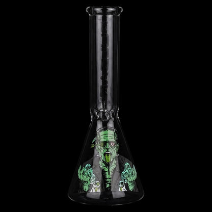 Pulsar FrankenGhoul Beaker Glass Water Pipe - 9.75" / 14mm F