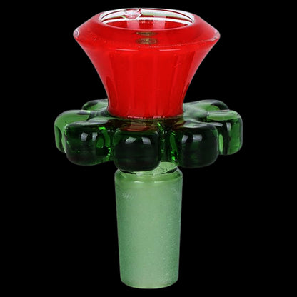 Pulsar Christmas Tree Perc Glass Straight Tube Bong - 13" / 14mm F