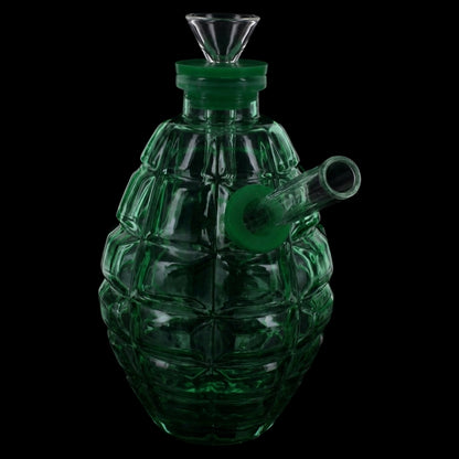 Colored Glass Grenade Bong “Blast Buddy” – 4½″
