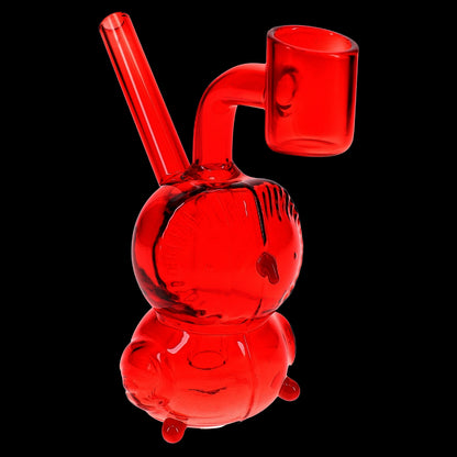 Glass Owl Dab Rig “Night Watch” – 4½″ – Assorted Colors