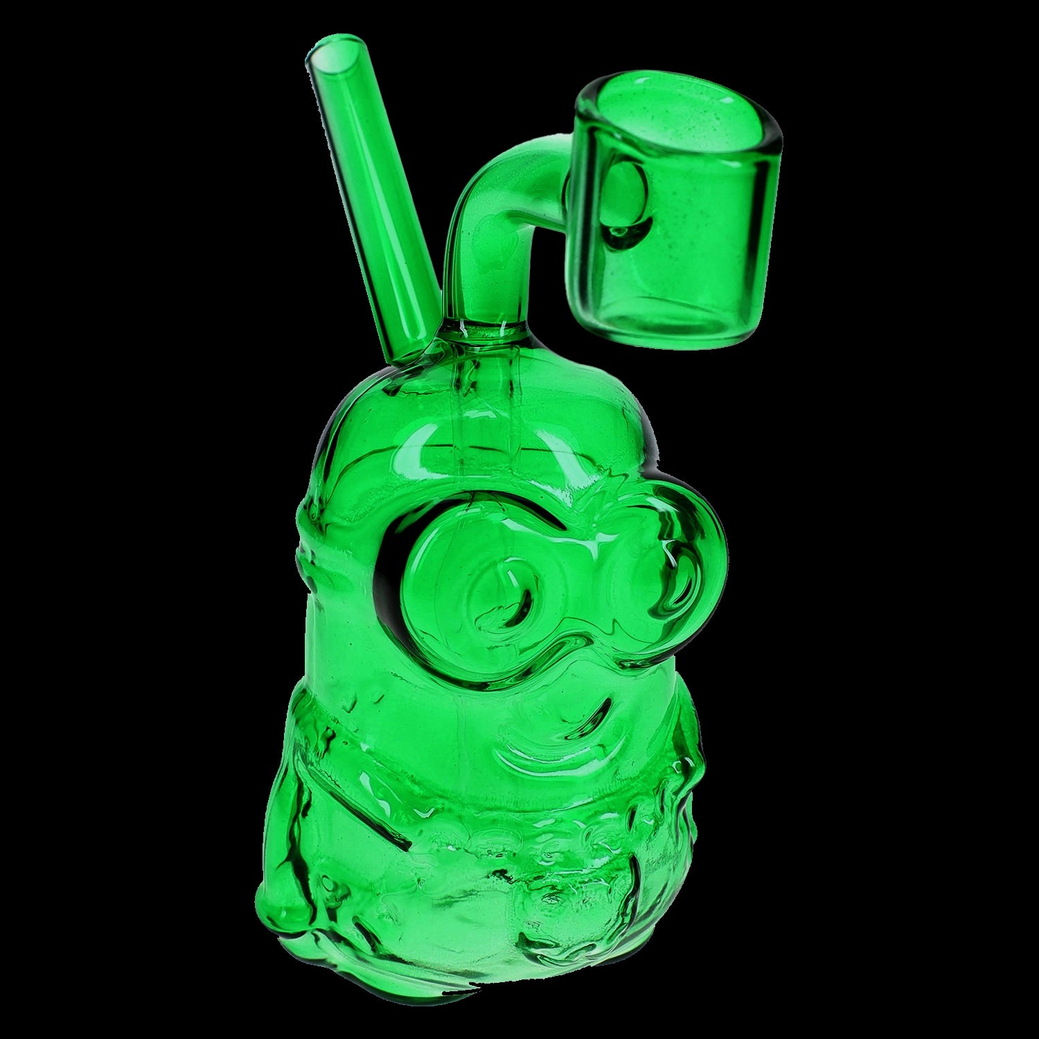 Glass Little Worker Dab Rig “Tiny Toiler” – 5″ – Assorted Colors