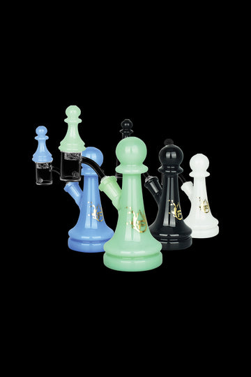 Pulsar Chess Pawn Dab Rig Set - Pulsar Chess Pawn Dab Rig Set