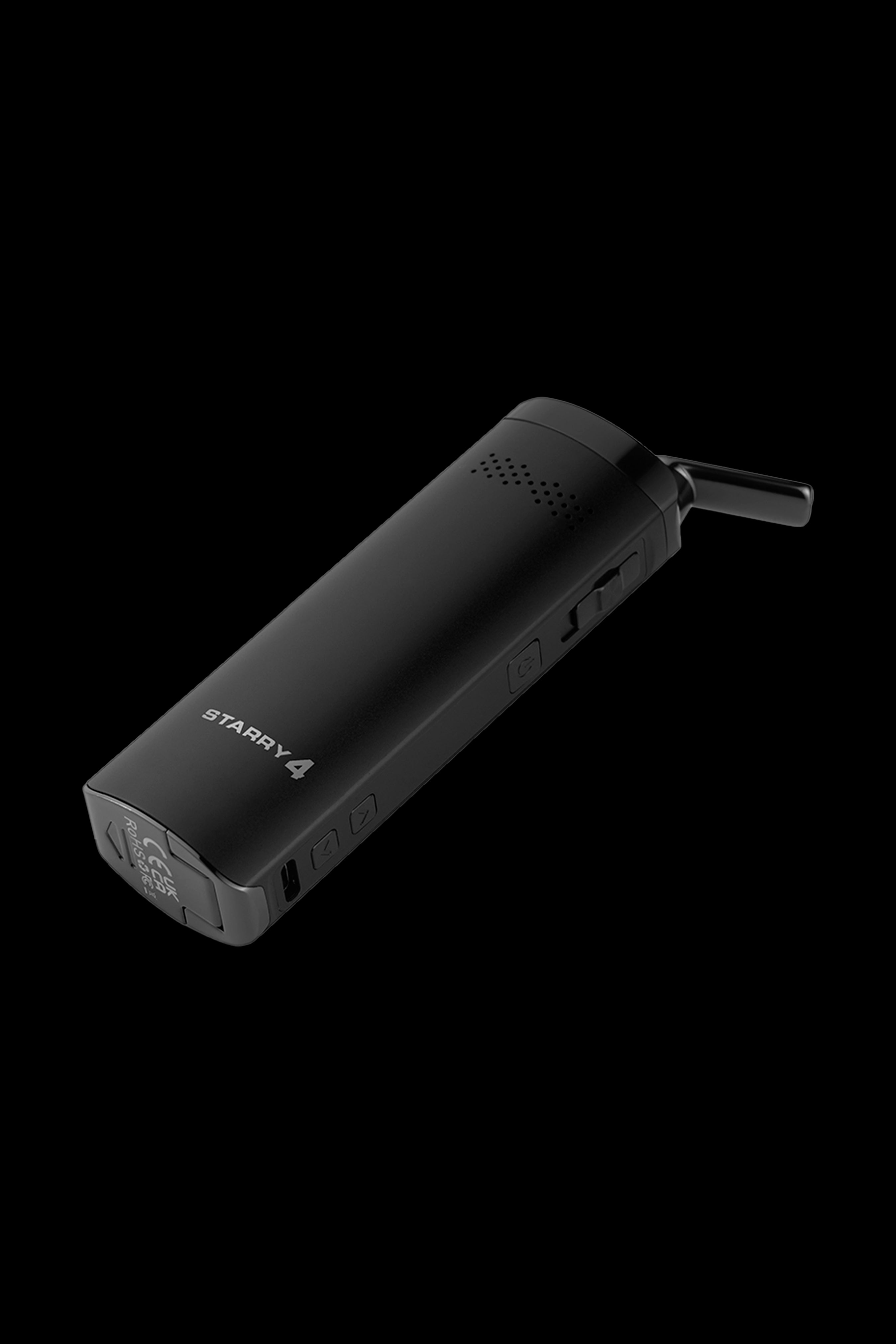 Black Starry 4 portable cannabis vaporizer.