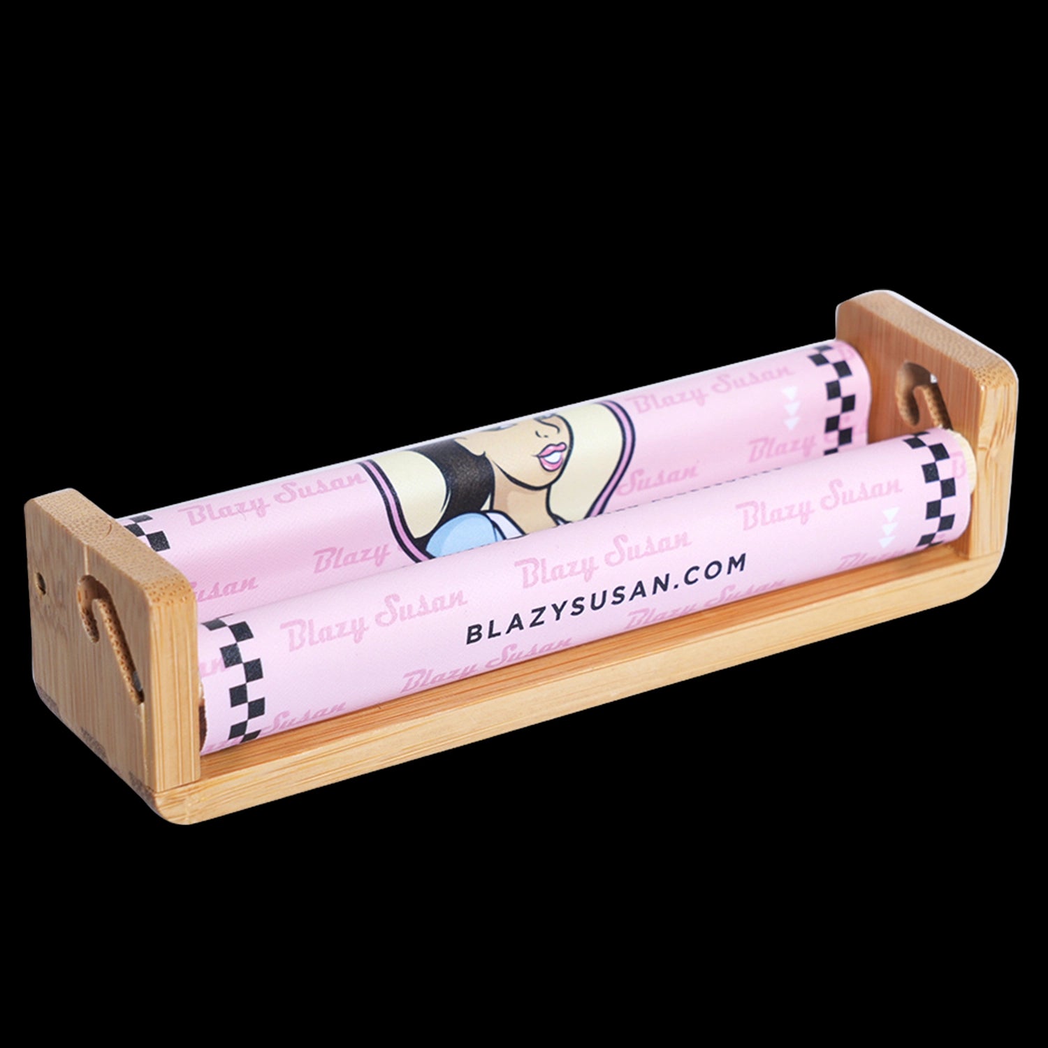 Blazy Susan Accessories, Bamboo Roller, King Size Regular 110mm, Display Box