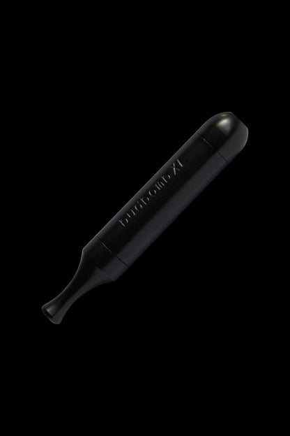 Black dab straw with “bluebomb xl” text.