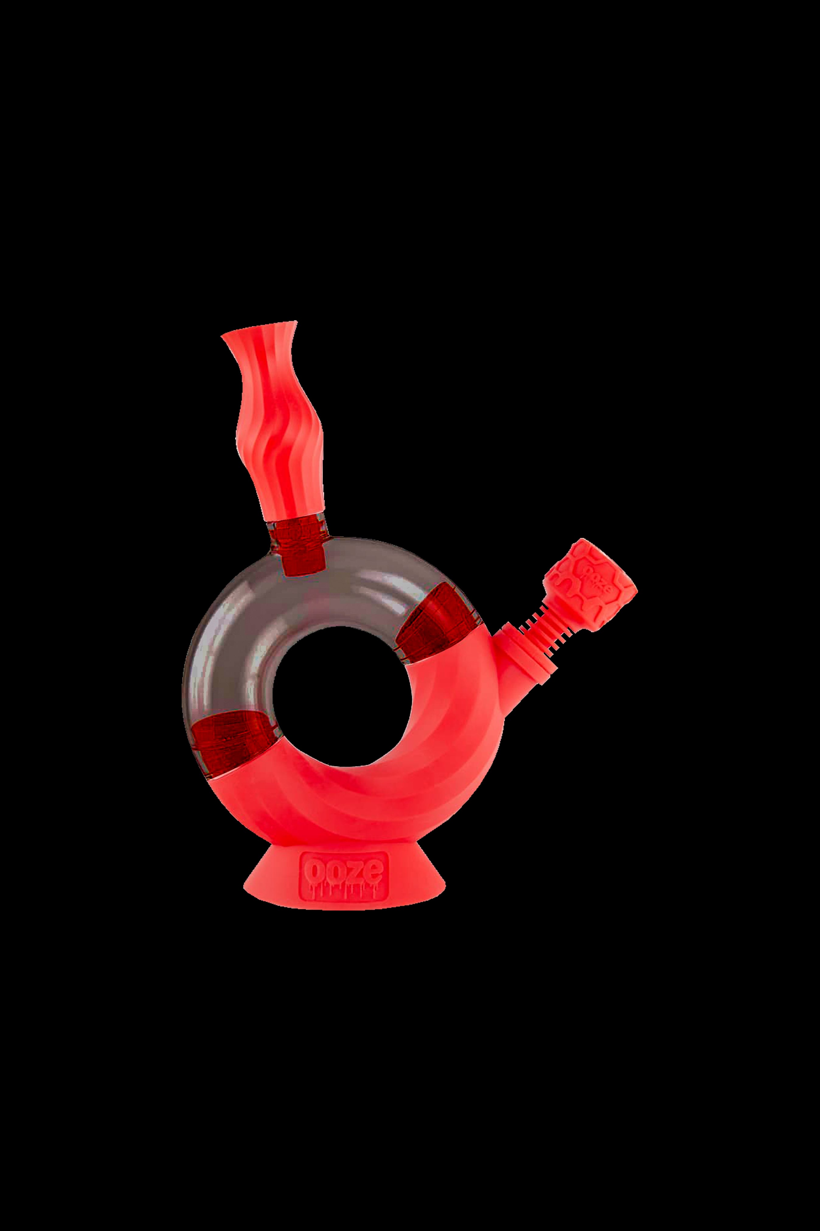 Ooze Ozone Silicone Water Pipe & Dab Straw - Portable Rig