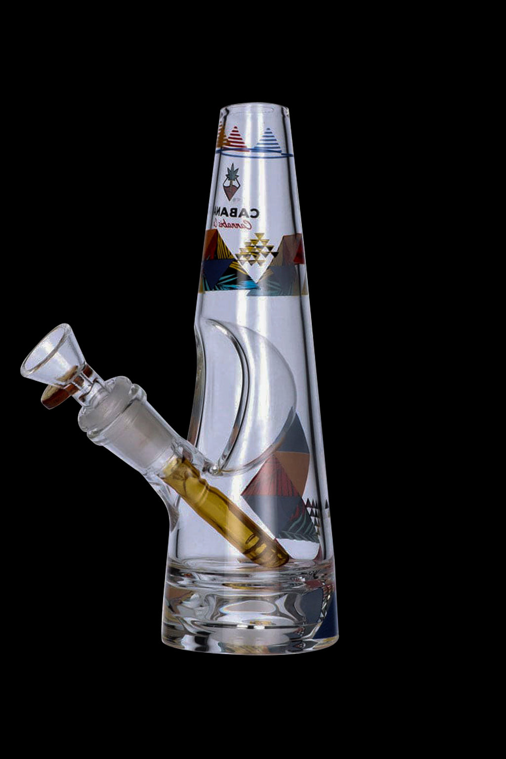Cabana Cannabis Co. Sunset Water Pipe - Glass Smoking Rig