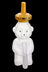 Daily High Club Frosted Honey Bear Bong - Daily High Club Frosted Honey Bear Bong