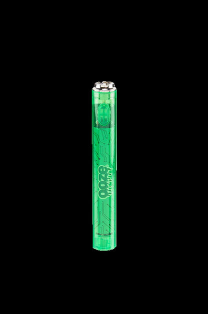 Green one-hitter pipe with “Daze” branding against a black background.