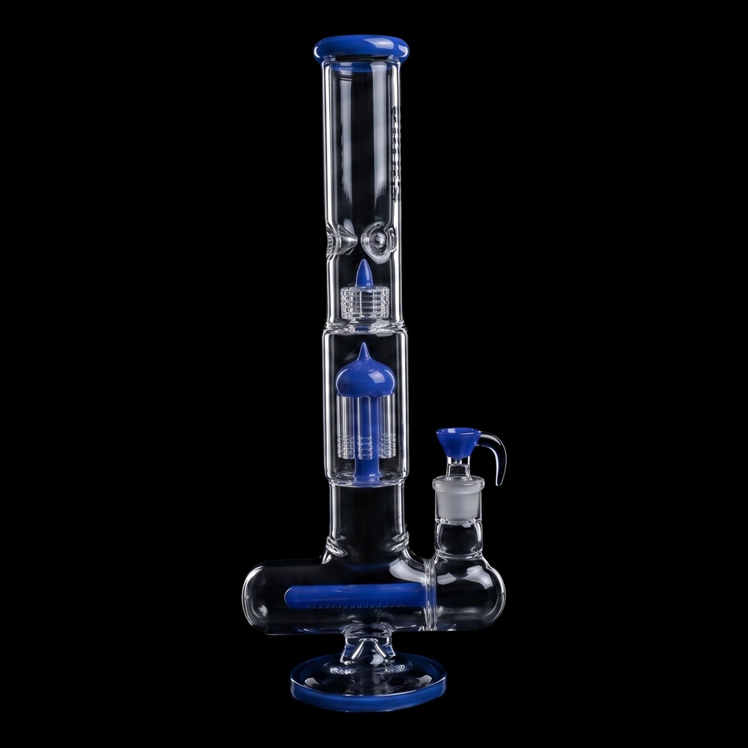 Croia Glass 17" Triple Perc Scientific Glass Bong | Croia Glass