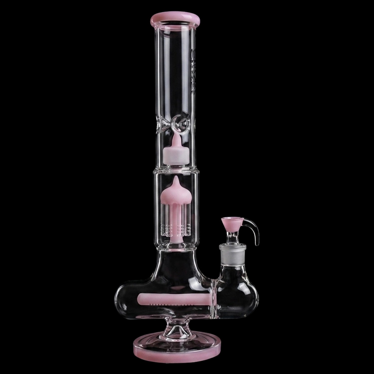 Croia Glass 17" Triple Perc Scientific Glass Bong | Croia Glass