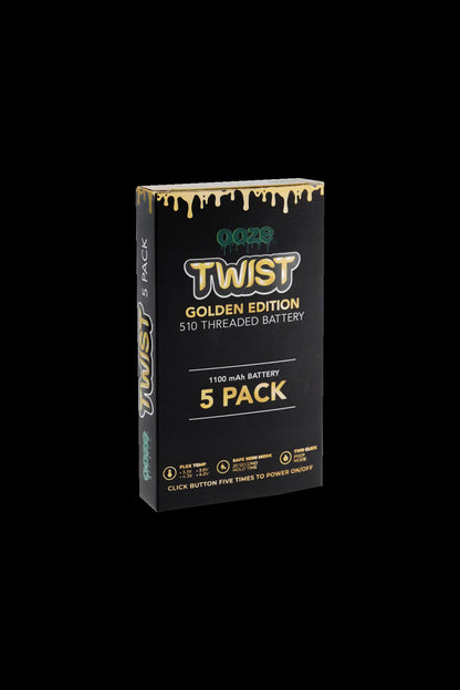 Ooze Adjustable Twist 1100mAh Batteries - 5 Pack