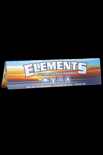 Elements King Size Slim Rolling Papers - Elements King Size Slim Rolling Papers