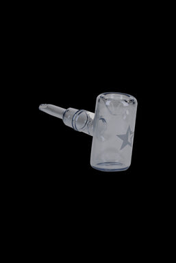Famous X-Crystal Fumed Large Sherlock Pipe - Clear