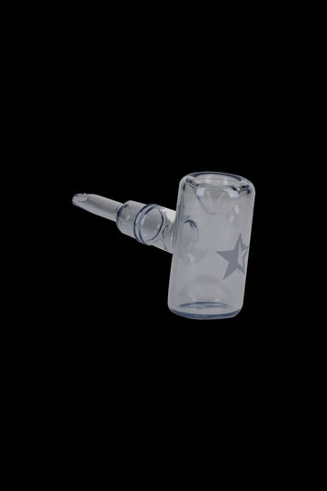 Famous X-Crystal Fumed Large Sherlock Pipe - Clear - Famous X-Crystal Fumed Large Sherlock Pipe - Clear
