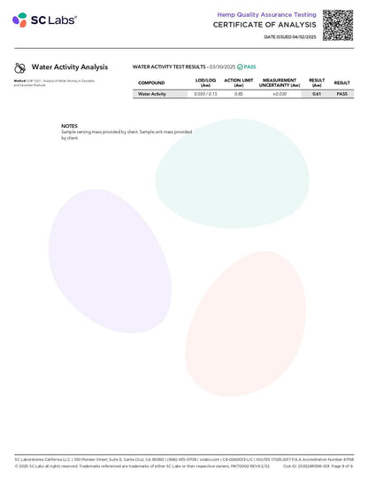 PAX High Purity D9 THC Gummies | 100mg | 10pc Pack