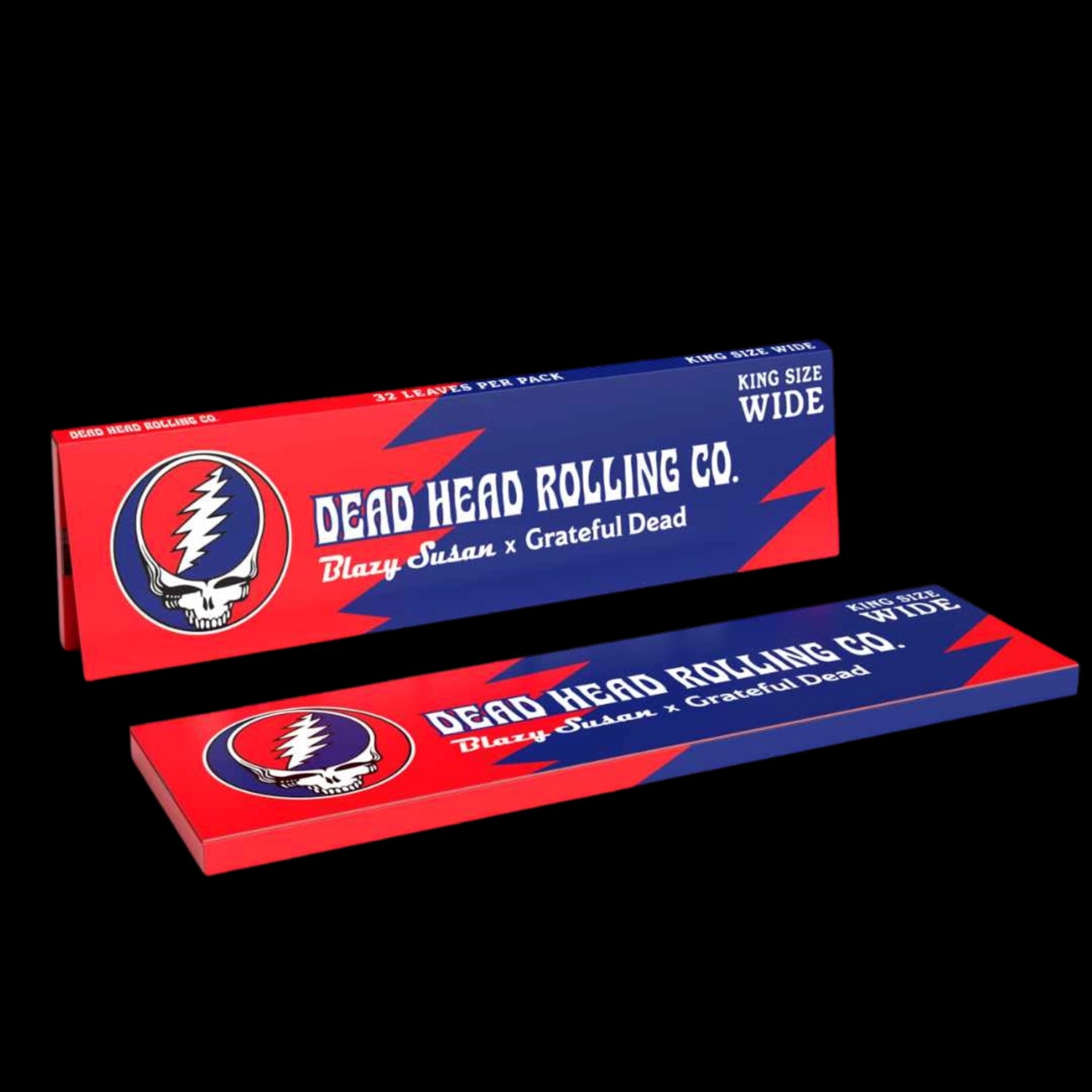 Blazy Susan Grateful Dead Rolling Papers - King Size Wide- Display Box