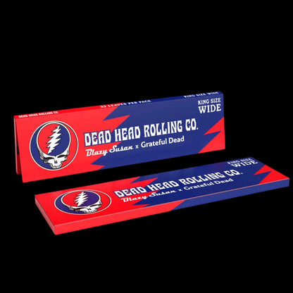 Blazy Susan Grateful Dead Rolling Papers - King Size Wide- Display Box