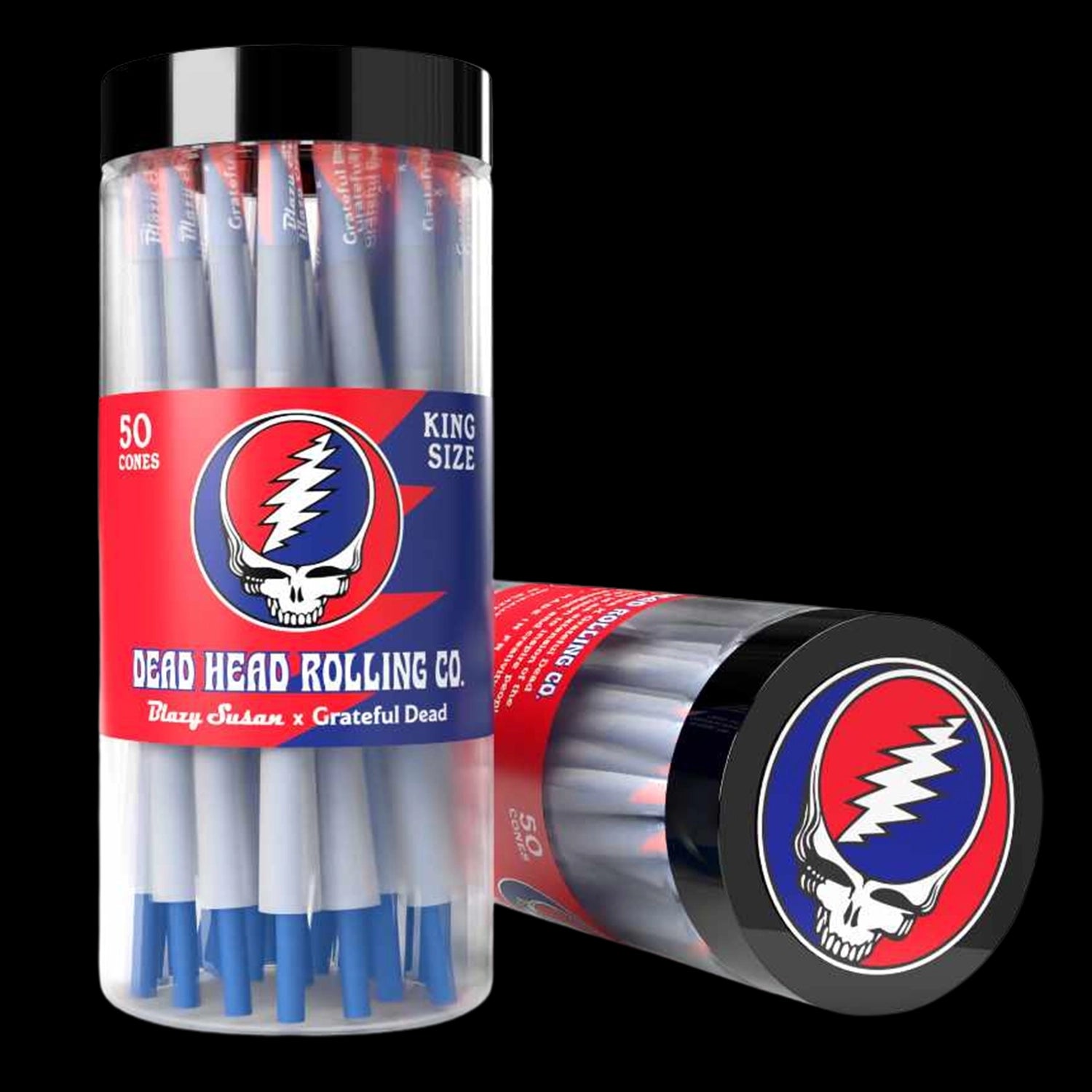 Blazy Susan Grateful Dead Pre-Rolled Cones - King Size- 50ct