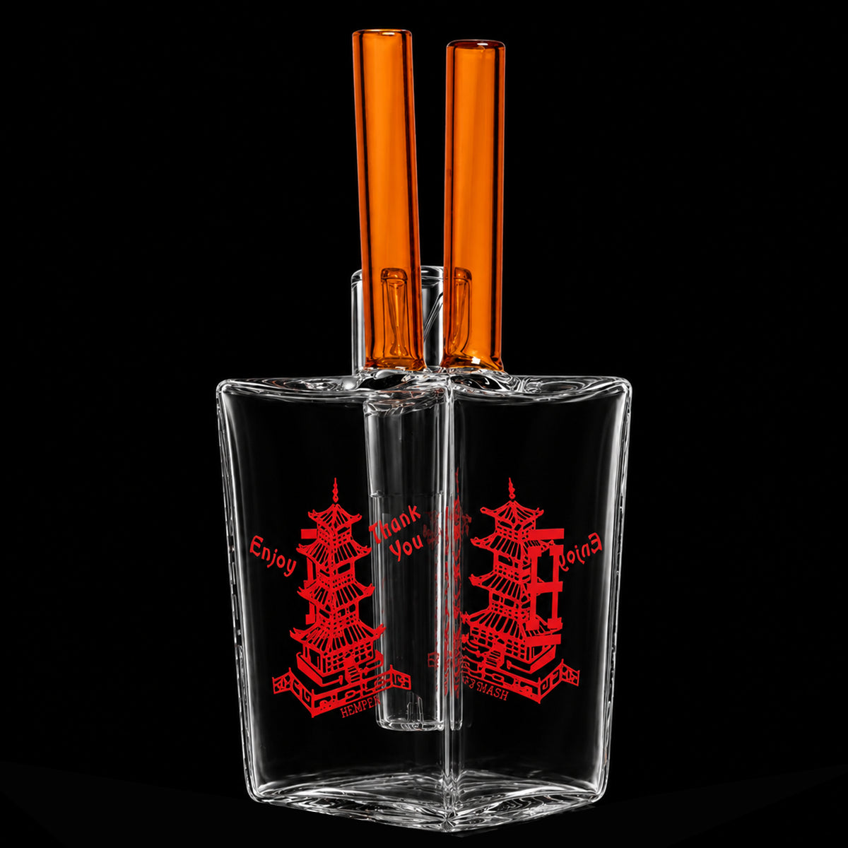 Hemper Chinese Takeout Glass Bong