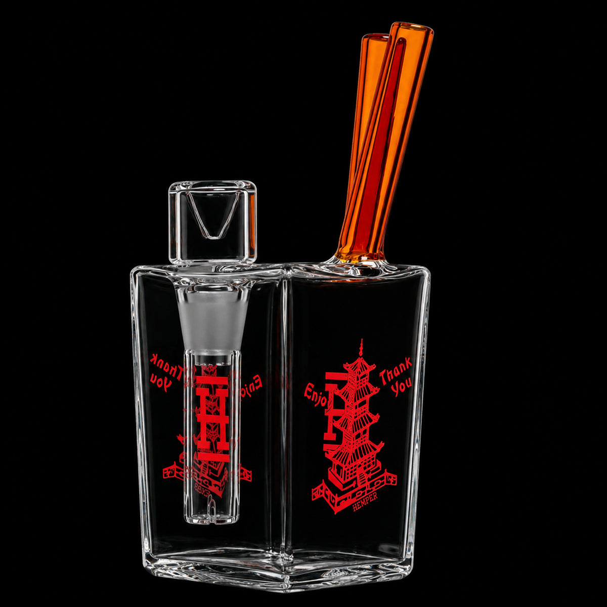 Hemper Chinese Takeout Glass Bong