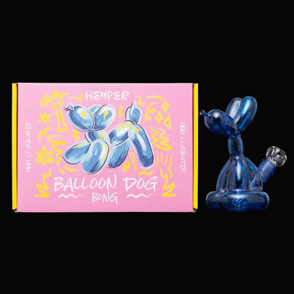 Hemper Balloon Dog Glass Bong