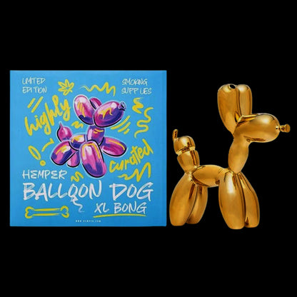 Hemper Balloon Dog Glass Bong